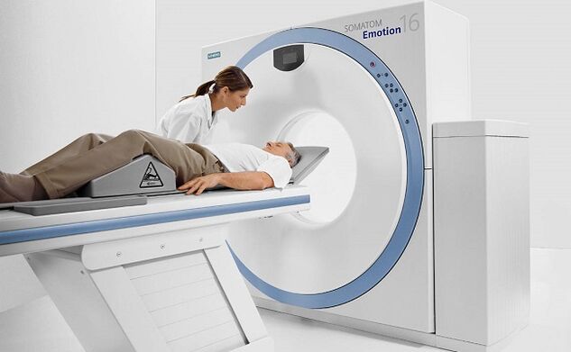 MRI jako způsob diagnostiky hrudní osteochondrózy