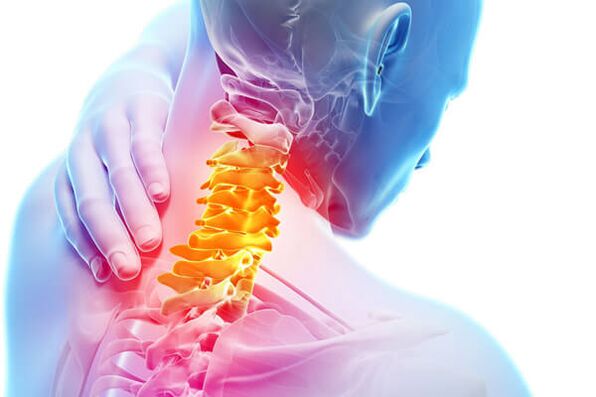 Hlavními příznaky osteochondrózy jsou bolest a nepohodlí